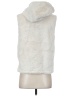 Splendid 100% Polyester Ivory Faux Fur Vest Size XS - photo 2