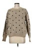 Unbranded 100% Polyester Polka Dots Tan Pullover Sweater Size M - photo 1