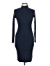 In Extenso Blue Casual Dress Size L - photo 1