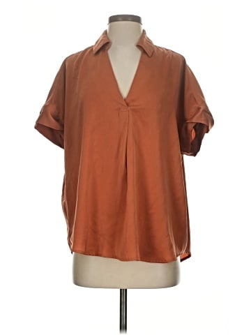 KLD Signature Short Sleeve Blouse (view 1)