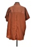 KLD Signature Brown Short Sleeve Blouse Size S - photo 2
