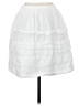 Gap Solid White Casual Skirt Size 4 - photo 2