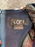 Ann Taylor LOFT 100% Rayon Print Blue Romper Size XXS - photo 4