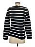 Holebrook Sweden Stripes Black Pullover Sweater Size S - photo 2
