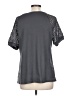 Merokeety 100% Polyester Gray Short Sleeve Top Size L - photo 2