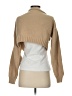Shein 100% Viscose Tan Cardigan Size 4 - photo 2