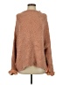 Free People Brown Turtleneck Sweater Size S - photo 1