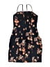 Elliatt Floral Black Blue Casual Dress Size XS - photo 2