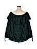 MICHAEL Michael Kors Green 3/4 Sleeve Blouse Size 3X - photo 2