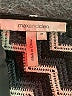 Max and Cleo 100% Polyester Chevron-herringbone Gray Casual Dress Size M - photo 7