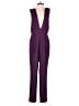 Tocca 100% Silk Solid Purple Jumpsuit Size 2 - photo 1