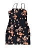 Elliatt Floral Black Blue Casual Dress Size XS - photo 1