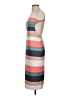 Unbranded 100% Polyester Stripes Gray Tan Casual Dress Size S - photo 5