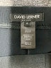 David Lerner Solid Black Active Pants Size L - photo 7