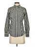Talbots Checkered-gingham Black Long Sleeve Button-Down Shirt Size 2 (petite) - photo 1