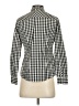 Talbots Checkered-gingham Black Long Sleeve Button-Down Shirt Size 2 (petite) - photo 2