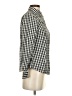 Talbots Checkered-gingham Black Long Sleeve Button-Down Shirt Size 2 (petite) - photo 4