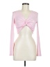 Shein Pink Long Sleeve T-Shirt Size 6 - photo 1