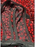 Self-Portrait 100% Polyester Hearts Red Cocktail Dress Size 2 - photo 6
