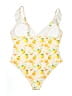 Shein Print Yellow One Piece Swimsuit Size 4X - photo 2