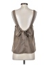 Almina Concept Gray Tan Sleeveless Blouse Size P (petite) - photo 2