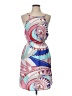 Shein Curve Print Blue Cocktail Dress Size 12 Plus (0) - photo 1