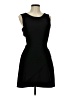 BCBGMAXAZRIA Solid Black Cocktail Dress Size 8 - photo 1