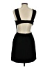BCBGMAXAZRIA Solid Black Cocktail Dress Size 8 - photo 2