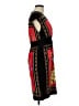 En Focus Studio Print Red Cocktail Dress Size 6 - photo 4