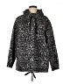 MICHAEL Michael Kors Animal Print Black Coat Size M - photo 1