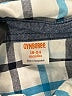 Gymboree 100% Cotton Plaid Teal Long Sleeve Button-Down Shirt Size 18-24 mo - photo 3