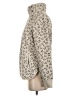 Green Tea Animal Print Tan Turtleneck Sweater Size S - photo 5