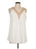 Unbranded 100% Polyester Ivory Sleeveless Blouse Size L - photo 1