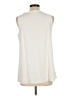 Unbranded 100% Polyester Ivory Sleeveless Blouse Size L - photo 2