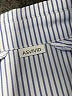 Assorted Brands 100% Polyester Stripes Blue 3/4 Sleeve Blouse Size XL - photo 7