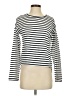 ASOS Stripes Ivory Long Sleeve T-Shirt Size 4 - photo 1