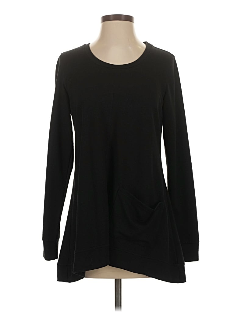 Pre-owned Logo Lounge Pullover Sweater In Black