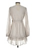 Japna 100% Polyester Gray Ivory Cocktail Dress Size XS - photo 2