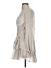Japna 100% Polyester Gray Ivory Cocktail Dress Size XS - photo 5