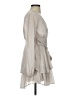Japna 100% Polyester Gray Ivory Cocktail Dress Size XS - photo 4