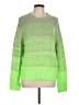 Treasure & Bond Color Block Green Pullover Sweater Size L - photo 1