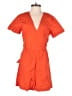 J.Crew 100% Cotton Color Block Orange Romper Size 2 - photo 1