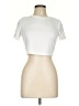 Shein White Short Sleeve T-Shirt Size L - photo 1