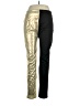 Unbranded Metallic Gold Black Active Pants Size XL - photo 1