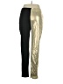 Unbranded Metallic Gold Black Active Pants Size XL - photo 2