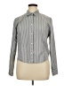 Gap Stripes Gray Long Sleeve Button-Down Shirt Size XL - photo 1