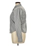 Gap Stripes Gray Long Sleeve Button-Down Shirt Size XL - photo 5