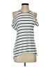 BCBGMAXAZRIA 100% Rayon Ivory Sleeveless Top Size XS - photo 1