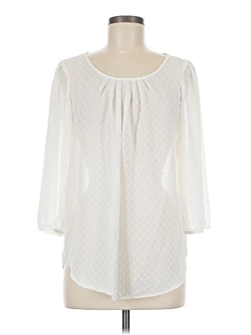 AB Studio 3/4 Sleeve Blouse (view 1)