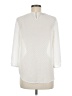 AB Studio Ivory 3/4 Sleeve Blouse Size M - photo 2